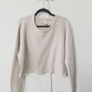 Abound Cropped Sweater Size XL
